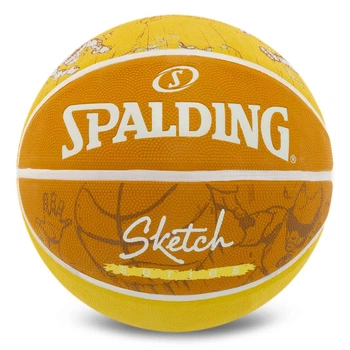 Мяч баскетбольный резиновый Spalding Sketch Series 84450Y размер 7 для зала и улицы (Indoor/Outdoor)