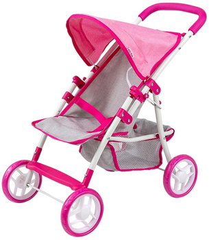 Wózek dla lalek Milly Mally Natalie Prestige Pink (2724) (5901761124965)