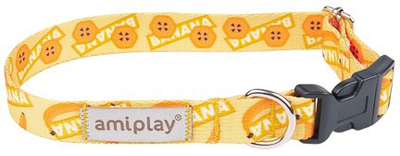 Регульований нашийник Amiplay Cotton Be Happy Discovery S Banana (5907563282209)