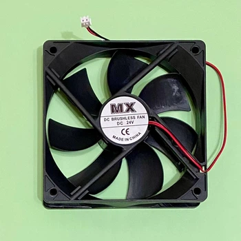 Вентилятор (кулер) 24V 0.2А, 120х120х25 мм, 2 pin