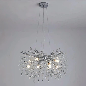 Люстра LUMINARIA BELLA 8xE14 R600 CHROME