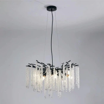 Люстра LUMINARIA EMMA 8xE14 R600 BLACK