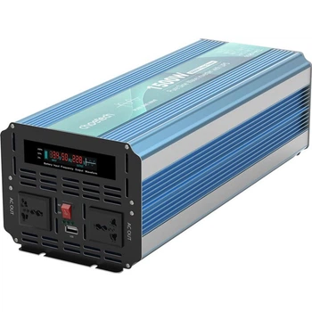 Автомобільний інвертор Choetech 12/220V 1500W (INV-C1500WUPS-EU) [108834]