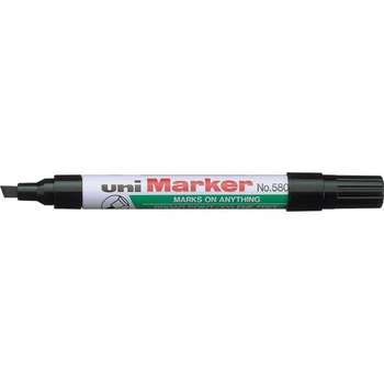 Маркер перманентний Uni Marker 1-5мм чорний (NO.580B SHRINK BLACK)