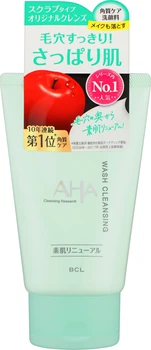 Пінка для вмивання BCL AHA Cleansing Research Wash Cleansing з AHA-кислотами та папаїном 120 г (4515061042150)
