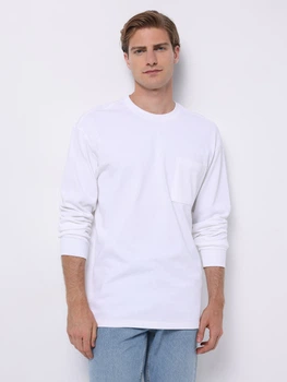 Лонгслів чоловічий Colin's CL1076435WHT L White (8684112846286)
