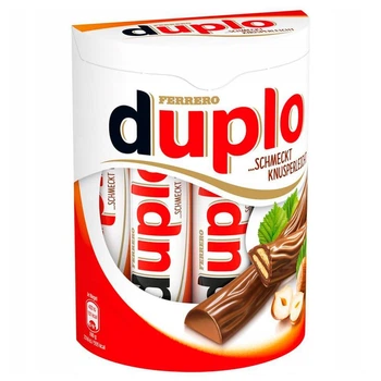 Шоколадные батончики Ferrero Duplo 182г (10шт)
