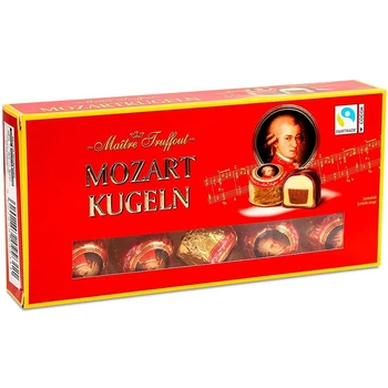 Конфеты с марципаном Mozart Kugeln 200г