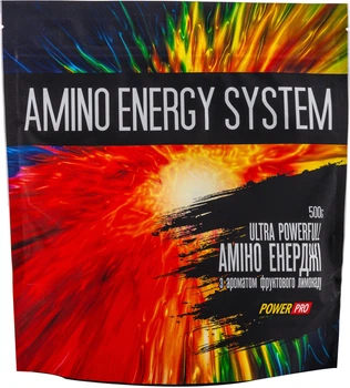 Амінокислотний комплекс Power Pro Amino Energi system 0.5 кг Фруктовий лимонад (4820231512136)