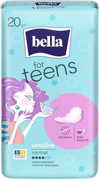Прокладки гигиенические Bella for Teens Ultra Sensitive Extra Soft 20 шт (5900516306212/5900516307110)