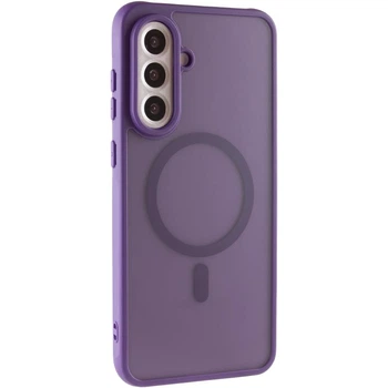 Чохол Накладна TPU CaseIT Blom with Magnetic Ring MagSafe для Samsung Galaxy A35 Purple