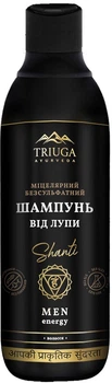 Мицеллярный шампунь Triuga Shanti for men от перхоти Безсульфатный 550 мл (4820164642221)