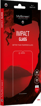 Szkło hartowane MyScreen IMPACT GLASS do Samsung Galaxy S25 Black (M9676IMPG PLUG)