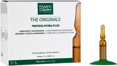 Ampułki MartiDerm The Originals Proteos Hydra Plus 10 szt x 2 ml (8437000435013) (955555911340626) - Outlet