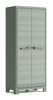 Багатофункціональний шафа пластикова Keter Planet Outdoor Multispace Cabinet 250145 сірий нефрит