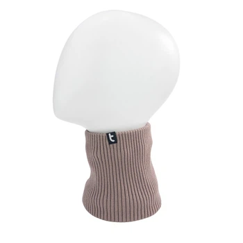 В'язаний хомут з флісом "Берлі" one size 03373 Кава Talvi