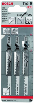 Набір полотен для електролобзика Bosch T 101 B 3 шт (3165140006958)