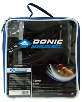 Сетка для настольного тенниса Donic Friend, нейлоновая, черная