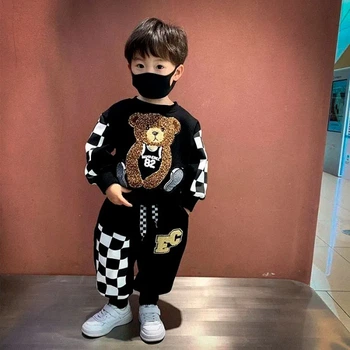Дитячий костюм "Hugbear" Чорний 110–116 см