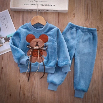 Дитячий костюм "Mouse Whiskers" Блакитний 110–116 см