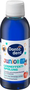 Дитячий індикатор зубного нальоту Dontodent Junior зі смаком яблука 200 мл