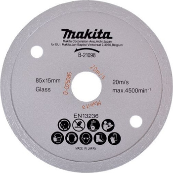 Tarcza diamentowa Makita B-21098 85 x 15 mm (88381399777)