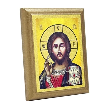Икона "Святой Вседержитель" 9х12 см