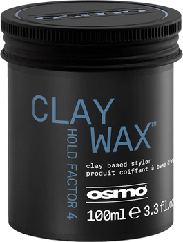 Глина-воск для текстурирования волос Osmo Clay Wax Hold Factor 4 сильной фиксации 100 мл (5035832134956)