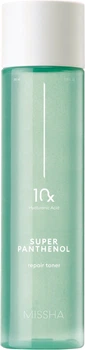 Відновлювальний тонер для обличчя Missha Super Panthenol Repair Toner з пантенолом 200 мл (8809747960347)