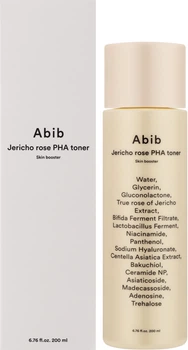 Зволожувальний тонер-бустер для обличчя Abib Jericho Rose Pha Toner Skin Booster 200 мл (8809968201366)