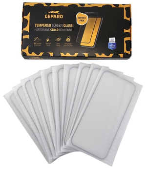 Zestaw szkła ochronnego Gepard 10in1 do Apple iPhone 14 Pro (GEP TGL IPH14 PRO 10P)
