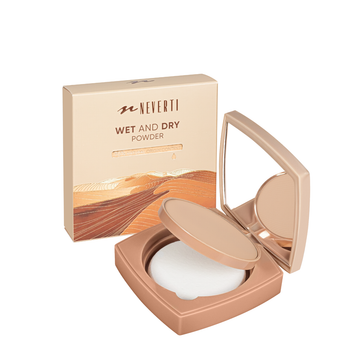 Пудра для лица Neverti Wet&Dry (NP201), 003 Neutral Нейтральная