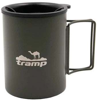 Термокухоль зі складними ручками Tramp UTRC-137-olive 400 мл оливковий