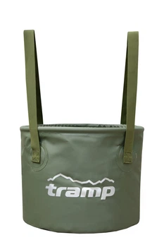 Відро Tramp ПВХ olive 12л UTRC-071 (164189) UTRC-071