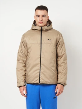 Куртка демісезонна з капюшоном чоловіча Puma Outerwear Essentials 68829655 M Ice Coffee (4069157412841)