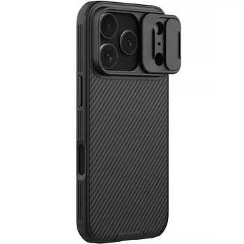 Карбоновая накладка Nillkin CamShield Pro для Apple iPhone 17 Pro Max (6.9") Black