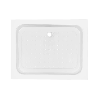 Душевой поддон Lidz Kapielka ST100x80х14 низкий, прямоугольный, диаметр слива 52 мм (LKAST1008014)