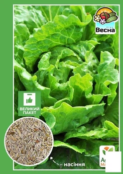 Салат-Латук "Майська Королева" (Великий пакет) Agro-Market 3г (32573)