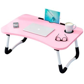 Столик кроватный для ноутбука планшета MLT T39 Pink 60 x 40 x 25.5 см