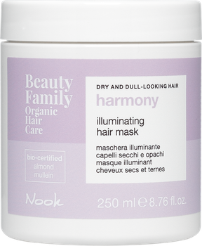 Маска NOOK BEAUTY FAMILY HARMONY для блеска сухих и тусклых волос 250 мл 12409