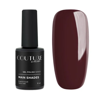 Гель-лак Couture Colour 076 бордово-шоколадний 9 мл (800897820343)