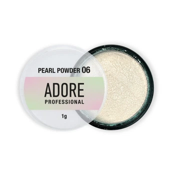 Жемчужная втирка Adore Professional Pearl Powder 06 золотисто-розовый жемчуг 1 г (2101030018480)