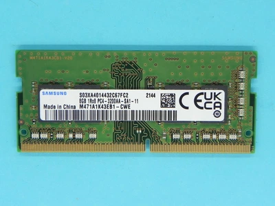 Оперативная память Samsung SO-DIMM DDR4 8GB 3200MHz 1Rx8 PC4-3200AA-SA1-11 M471A1K43EB1-CWE. (05374) Б/У