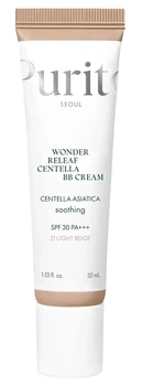 ВВ крем з екстрактом центелли Purito Seoul Wonder Releaf Centella BB Cream №21 Light Beige, 30 мл (8809563103690)