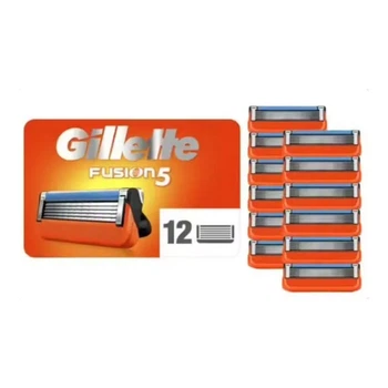 Леза Gillette Fusion для гоління 12шт
