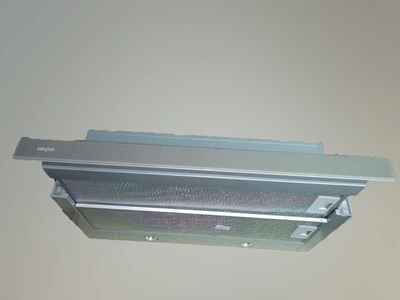 Вытяжка телескопическа Akpo Wk-7 Light twin eco glass (два мотора, стекло) 50 Серый (121104)