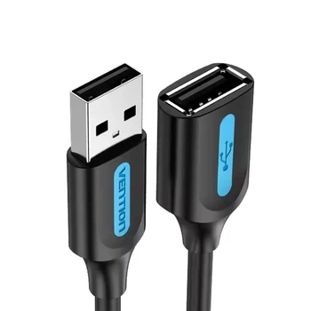 Кабель Vention USB 2.0 удлинитель 1м male-female (CBIBF)