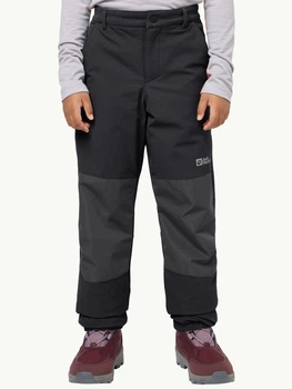 Детские зимние штаны для мальчиков Jack Wolfskin Rascal Winter Pants K 1604194_6000 116 см Черные (4064993884791)