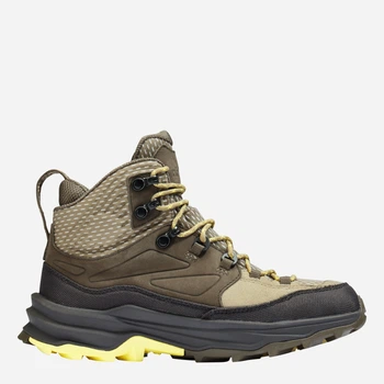 Женские демисезонные ботинки низкие для треккинга с мембраной Jack Wolfskin Cyrox Texapore Mid W 4064311-5156 40 (6.5UK) 25.5 см Коричневый/Желтый (4064886537155)