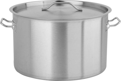 Каструля Yato з кришкою з нержавіючої сталі 40 x 26 см 32 л (5906083052385)
